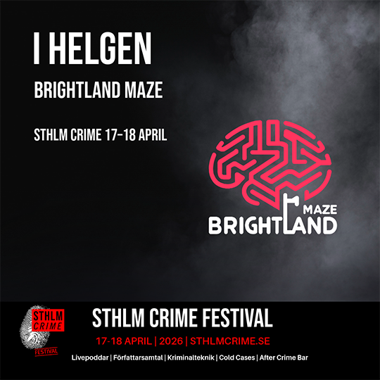Brightland Maze deltar på Stockholm Crime festivalen